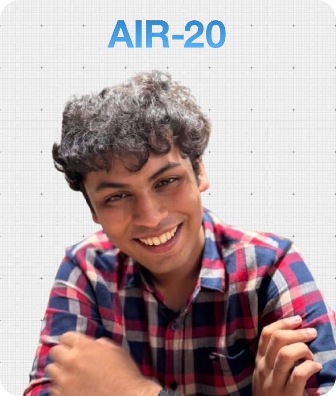 Soham Pincha, Rank 20